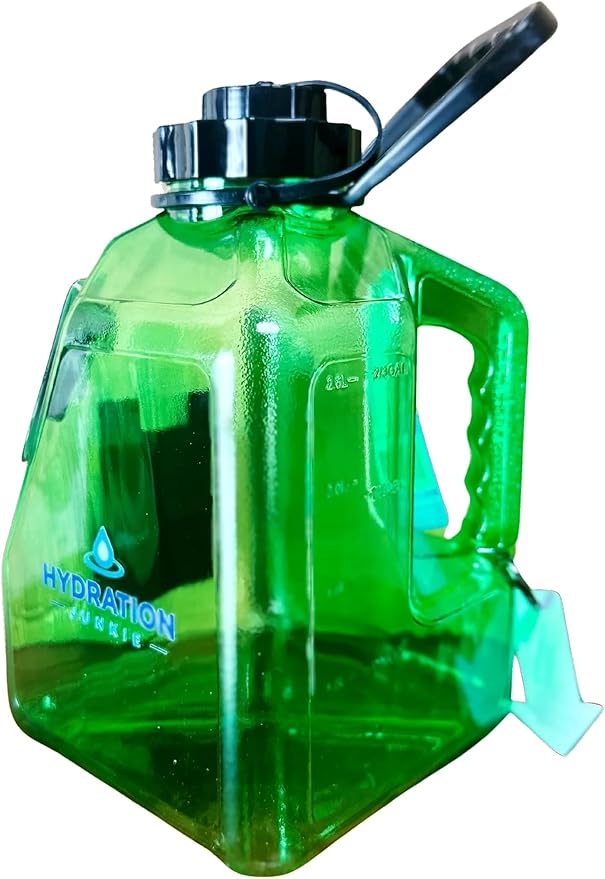 3 LITER BIG WATER BOTTLE WITH HANDLE | TRANSPORTER JUG (ENVY GREEN)