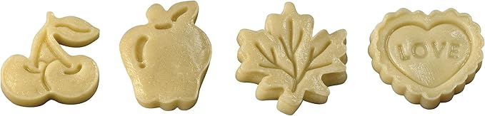 Mrs. Anderson’s Baking Pie Crust Cookie Cutters, BPA Free, Set of 4