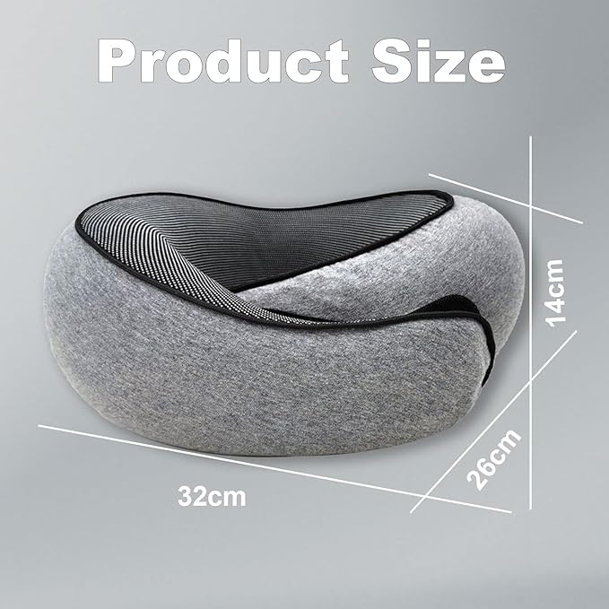 2024 Travel Neck Pillow, New Neck Pillow, 360° Travel Neck Pillows, Airplane Travel Neck Pillow, Memory Foam Travel Neck Pillow, Stowable U-Shaped Pillow