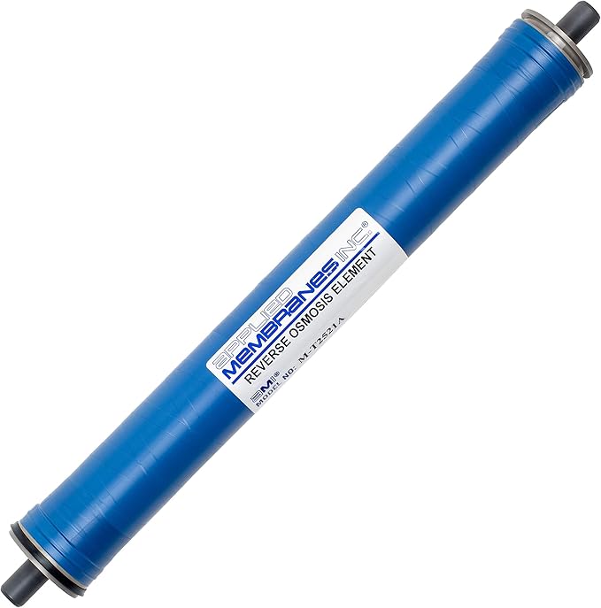 2.5" x 21" Reverse Osmosis Membrane Element for Tap Water | High Rejection 325 GPD at 225 psi | 99.5% Rejection | Replacement Commercial RO Membrane | Applied Membranes USA M-T2521A