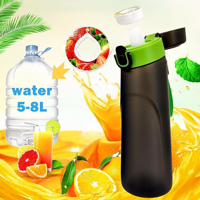 20 Flavor Pods for Air Water Bottle, Fruit Fragrance Pods Accessory for Scent Water Cup, 0 Sugar 0 Calories Fruit Fragrance Pods for Outdoor Sports, Exercise, Fitness, Back to School Gifts