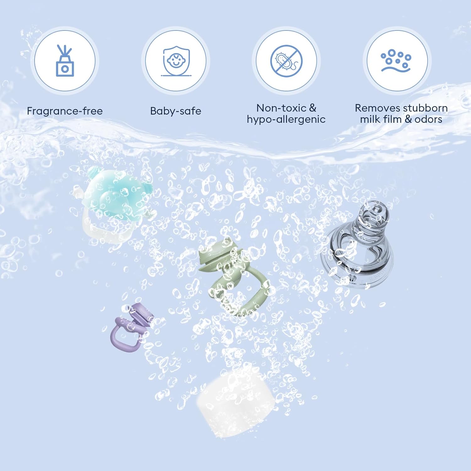 300 Professional Deep Cleaning Detergent Tablets for All Baby Bottle Washers, Washer Tablets for Bottle Washer and Sterilizer and Dryer, Easy to Use