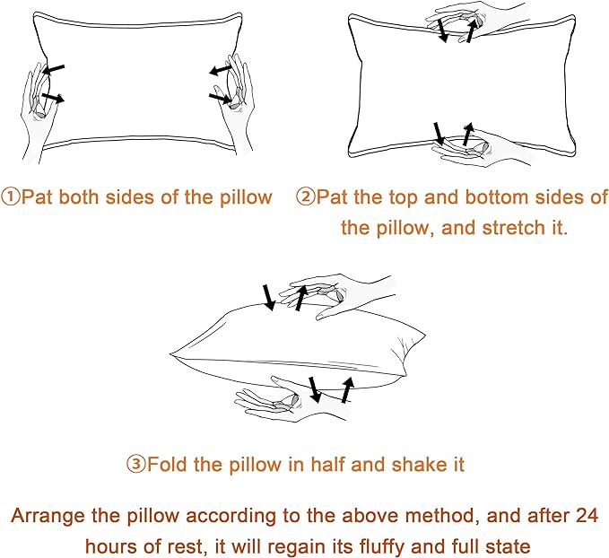 BEDSUM 2 Pack Pillows, 13"x18" Microfiber Pillows for Travel, Pet, Soft and Machine Washable Small Pillows for Neck, Wrist, and Knee Comfort, Light Grey