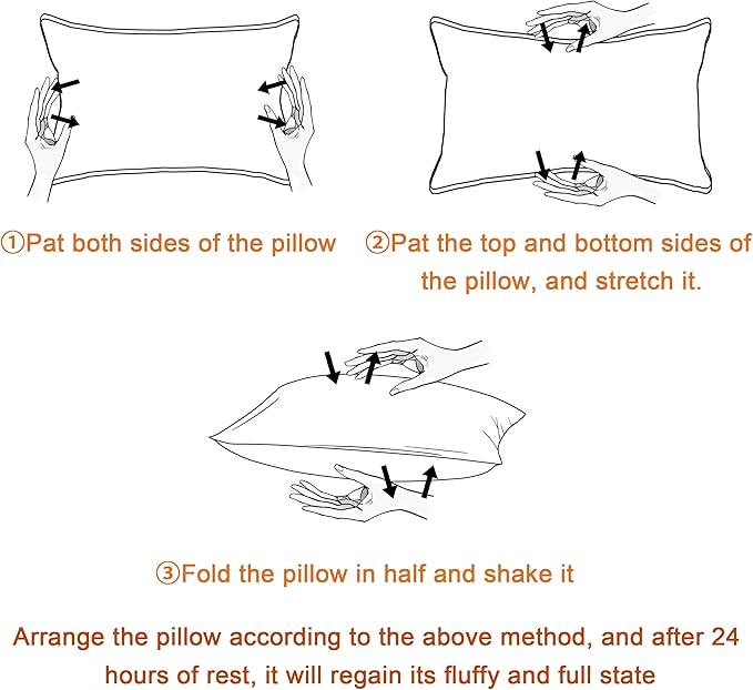 BEDSUM 2 Pack Tiny Pillows, 11"x7" Microfiber Mini Pillows for Travel, Dogs, Cats, Soft and Machine Washable Small Pillows for Neck, Wrist, and Knee Comfort, Red