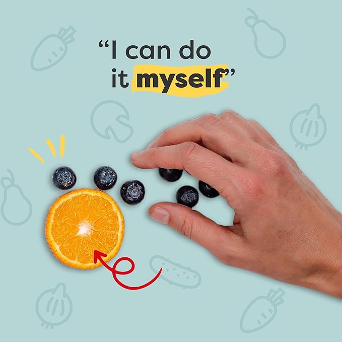 Baketivity 3 Piece Kids Knife Set | Plastic Kids Safe Knives for Kitchen | Toddler Knife Set for Real Cooking | Dishwasher Safe, Kid Friendly Safe Knives Set for Cutting Fruits, Veggies, Cakes