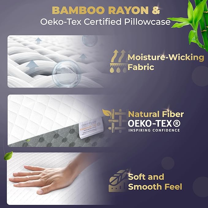 Royal Therapy Memory Foam Pillow, King Pillow Neck Pain Relief, Pillow for Neck and Shoulder Pain, Neck Pain Pillow, Side Sleeper Pillow, Cervical Neck Pillow, Neck Pillow Sleeping