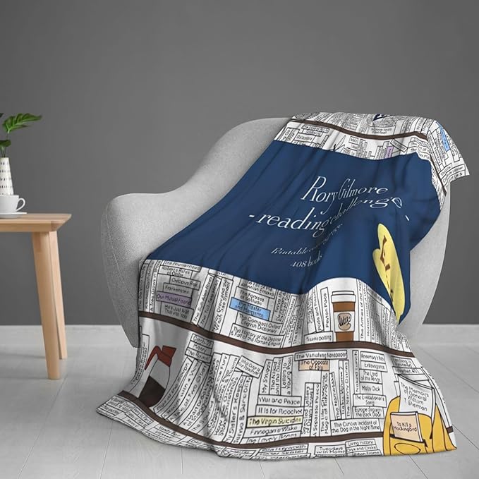 Gilmore Girls Blanket Gifts 50x40 Inch Sofa Throw Blanket Soft and Skin Friendly Living Room nap Blanket (A-002)