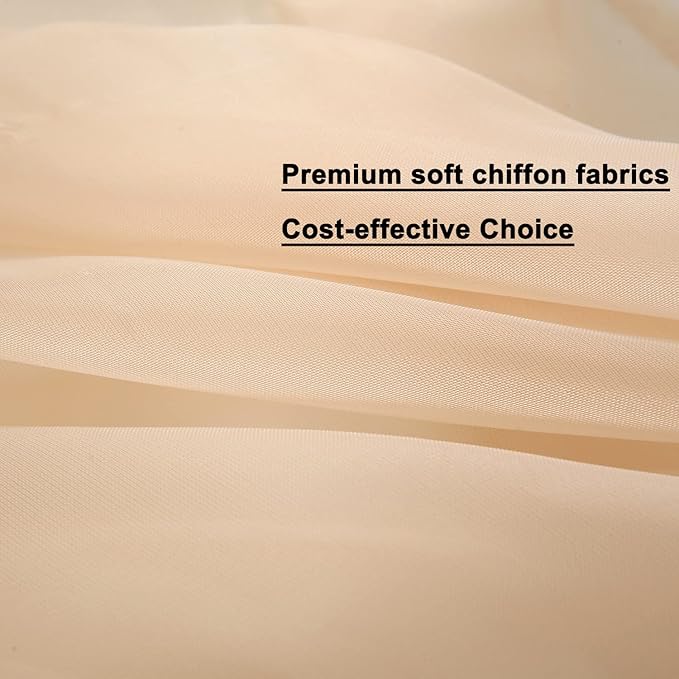 Canopy Bed Curtain for Queen Bed, Soft Bed Canopy Scarf for Girls Adults (Queen, Sand)