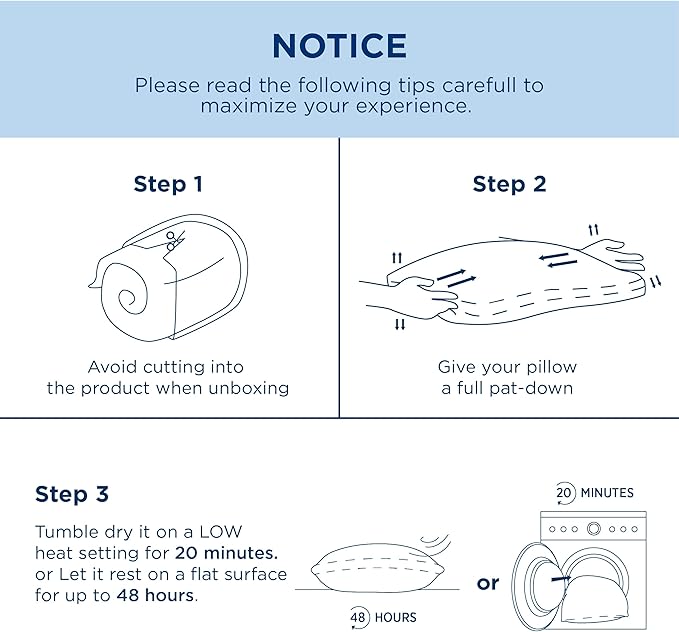 Bedsure Hotel Pillows - Luxury Bed Pillows for Sleeping with Decoration Strip Breathable Cover Soft & Supportive Pillows for Side, Back or Stomach Sleepers (2, Grey, Standard)