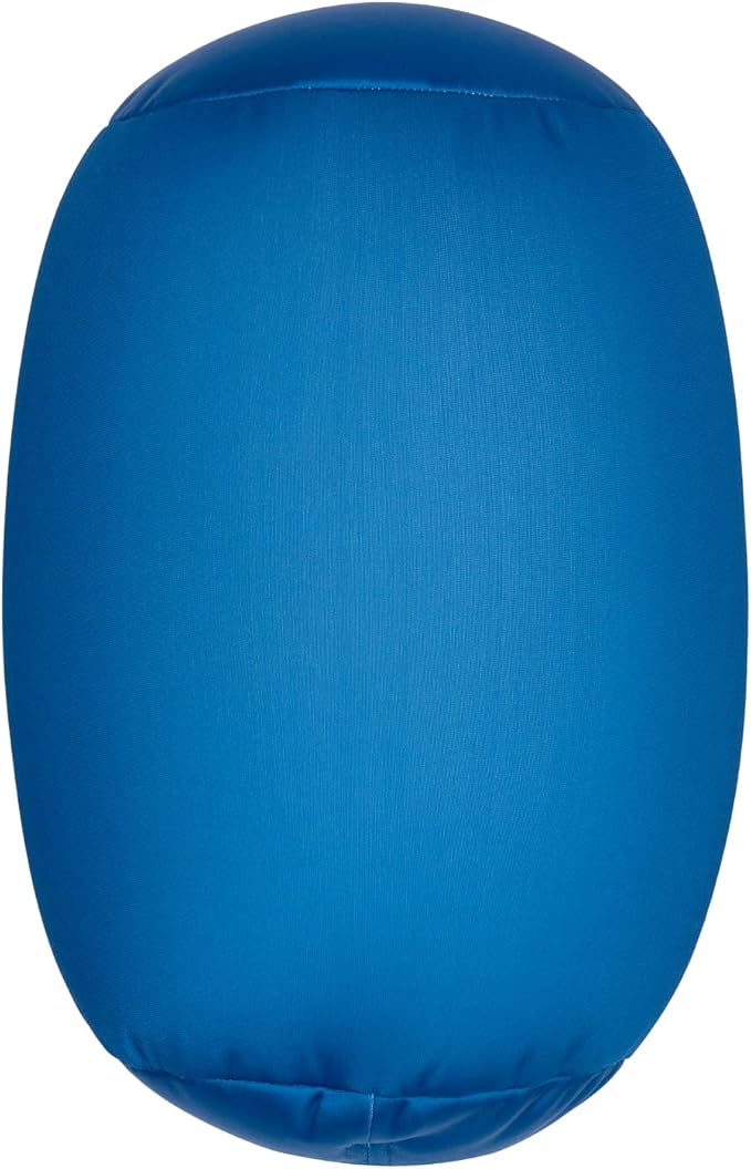 Microbead Body Pillow, Tube Microbead Bolster Bean Smooth Cool Pillow Neck Cervical Roll Pillow for Sleeping 7 x 12Inch Throw Travel Pillow (Pine Green)