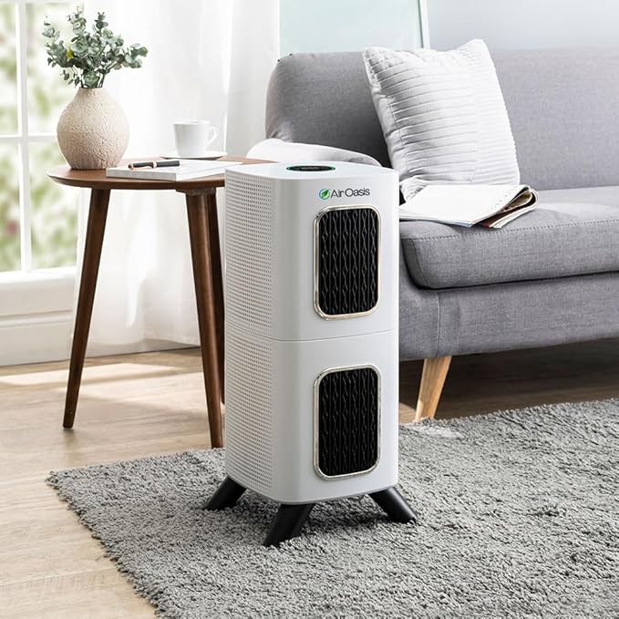iAdapt 2.0 H13 HEPA Filter Air Purifier Reduces 99% of Viruses, Mold, Dust, Smoke, Pollen & Odors Quietest on The Market WiFi Compatible 2,650 Sq Ft of Clean Air