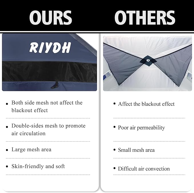 Bed Tent Bed Canopy Breathable 100% for Adult and Kids Light Reduction Sleeping Dream Tents Indoor Portable Big Space with String Light 3 Doors Twin Full Queen King Size