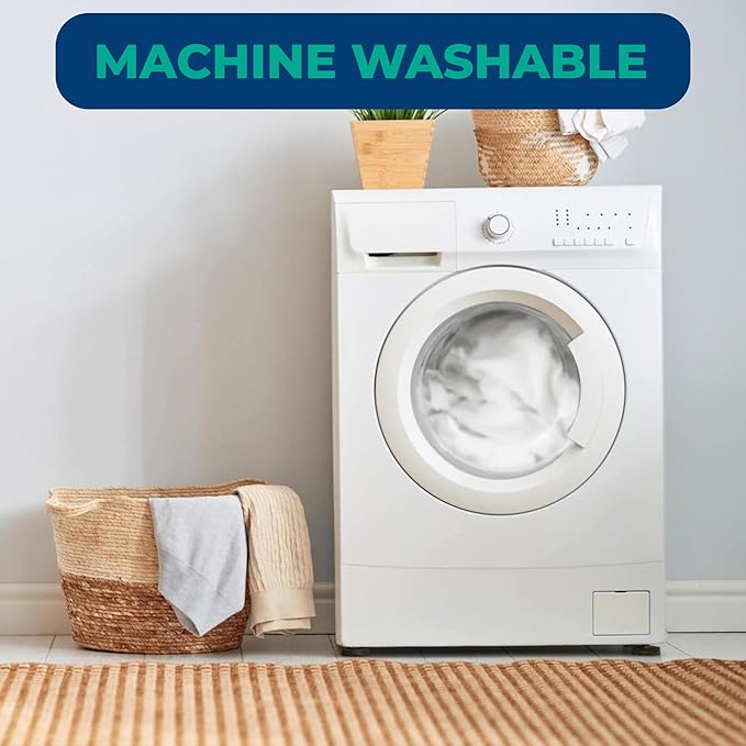 G&Y SALES Cubic Neck and Shoulder Support Pillow - Rectangular Side Sleeper Bed Pillow - Rectangular Neck Pillow - Memory Foam Neck Pillows for Sleep - Cube Pillow Set with Ear Cover and Sleep mask