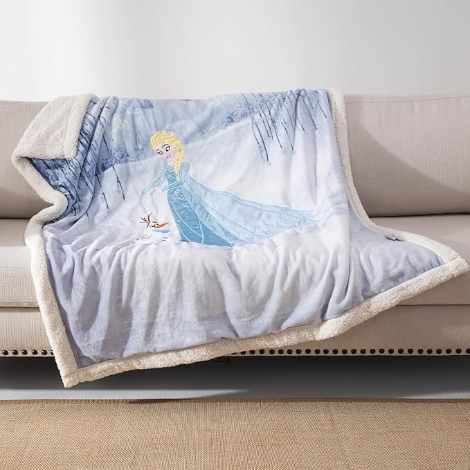 COSUSKET Kids Throw Blanket, 3D Cartoon Embroidery Sherpa Blanket Boys Girls Gifts