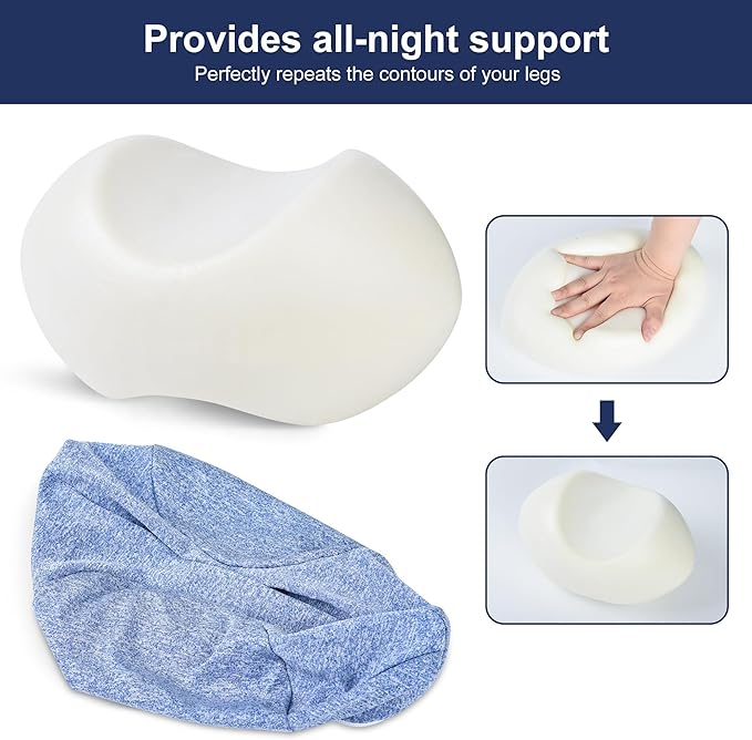 Memory Cotton Slowly Rebound Leg Pillow Legs (Blue)