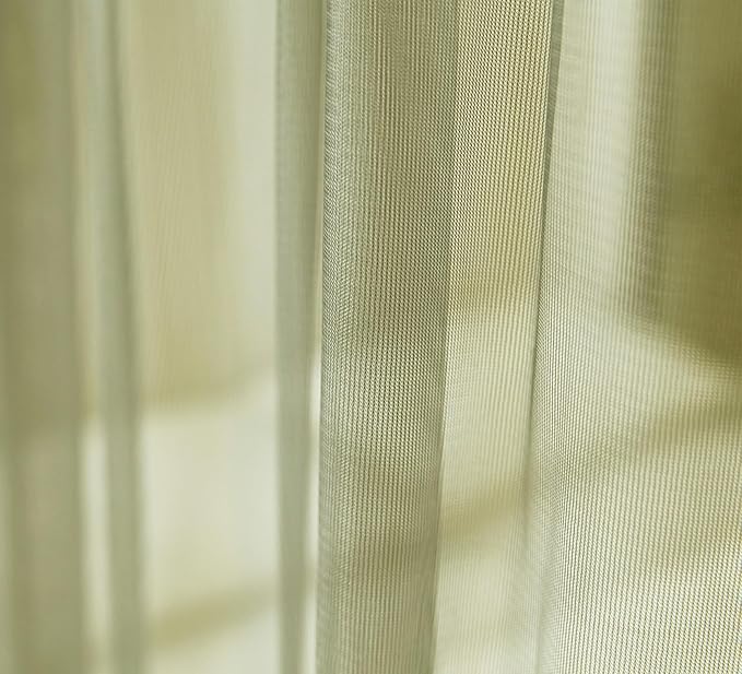 Akiky Canopy Bed Curtains Queen Sheer Sage Green Bed Canopy Scarf Bed Canopy,Kids Bed Scarf-Curtains for Room Décor or Wedding Party Décor(2 Bed Canopy)