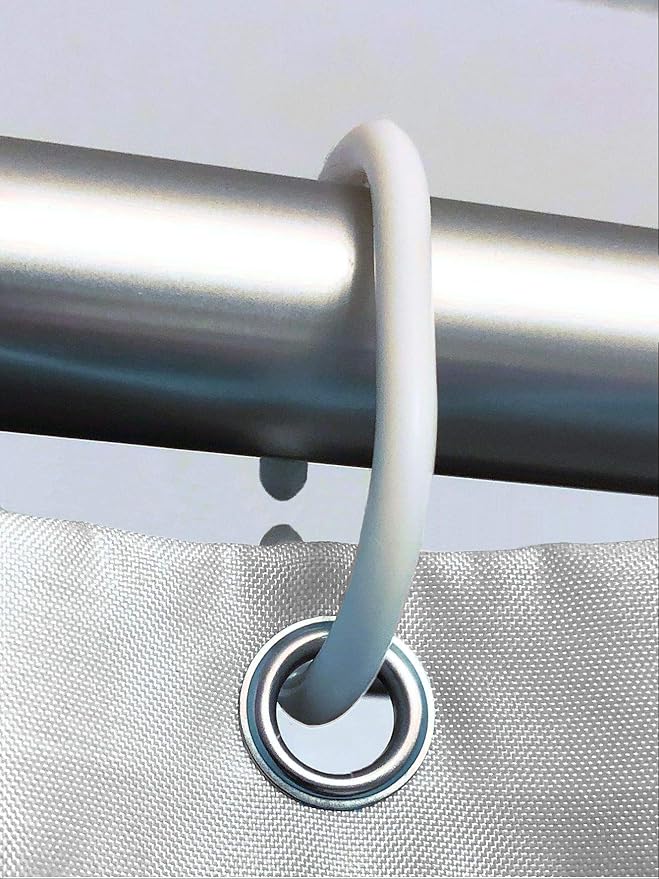 Happy Sun Pattern Shower Curtain. Warm Yellow Sunshine Rays will Instill a Feel of Warmth in your Master, Guest, Children's, College Dorm, Beach House Bathroom.