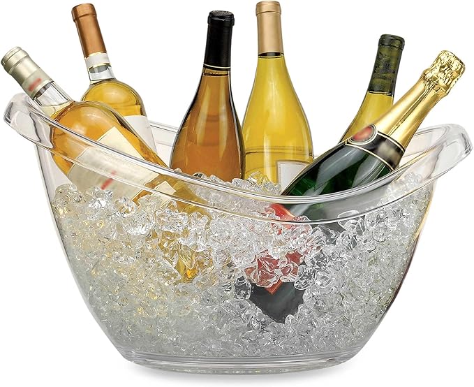 Prodyne Beverage Tub, Clear