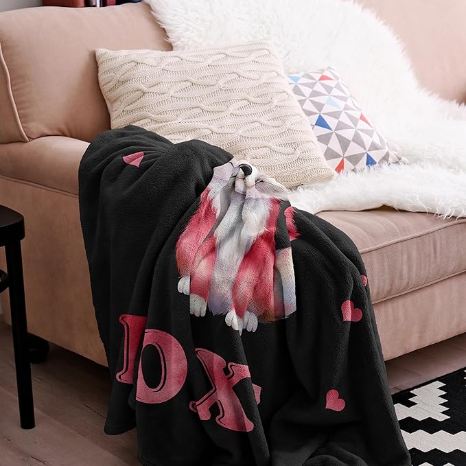 Fox Gifts for Girls, Fox Gifts for Women, Unique Fox Themed Gifts, Fox Blanket for Girls Kids, Just a Girl Who Loves Foxes Blanket, Best Gift Ideas for Fox Lover Blanket 40"X50"