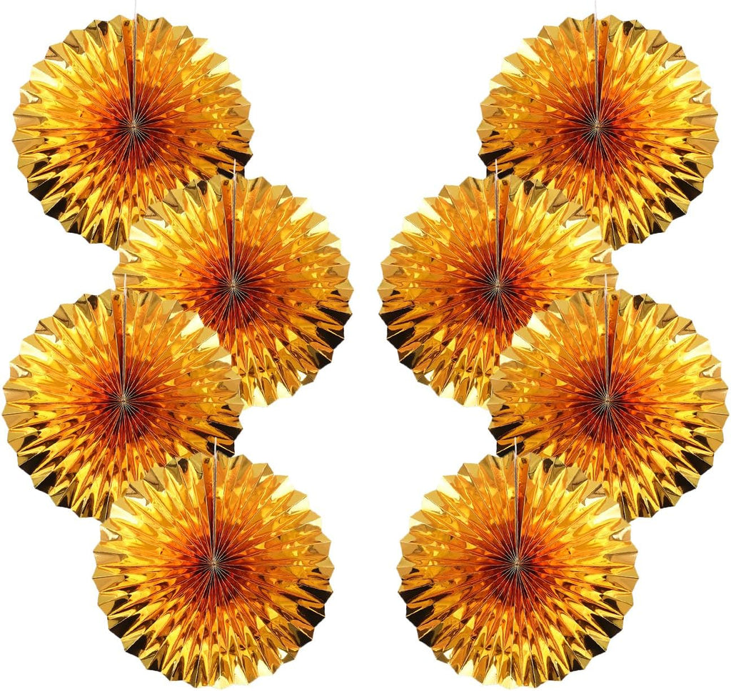 Golden Party Decorations,Engagement Party Decorations 12in,Gold Party Decor, Party Supply Decorations,Gold Wedding Decor,Anniversary Decorations 30 Color DIY Set （Golden）