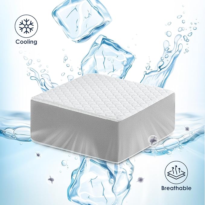 Cooling Cube Pillow for Side Sleepers, Square Memory Foam Side Sleeper Pillow Firm Soft Double-Sided Supportive, Support Head Neck Shoulder for Pain Relief Cervical Pillow, 12"x12"x5"