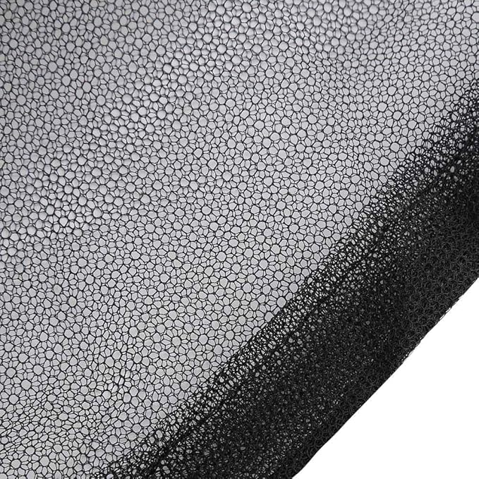 Mosquito Net Bed Canopy,4 Corner Post Curtains Bed Canopy Elegant Mosquito Net Set,Screen Netting Canopy Curtains,4 Corner Post Bed Canopy Mosquito Net Full Queen King Size Bedding(Black)