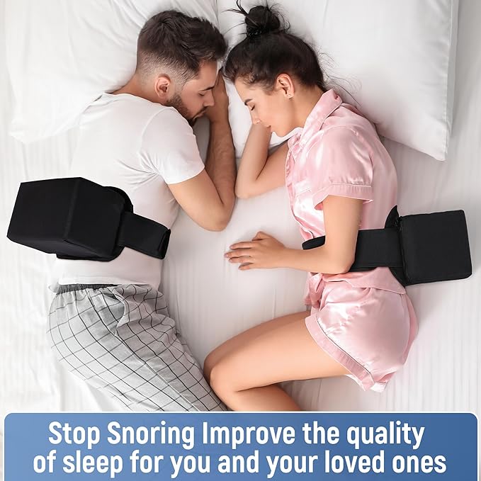 BALAPET Anti Snore Pillow for Sleeping on Side, Anti snoring Body Positional Pillow for Better Sleep Breathing