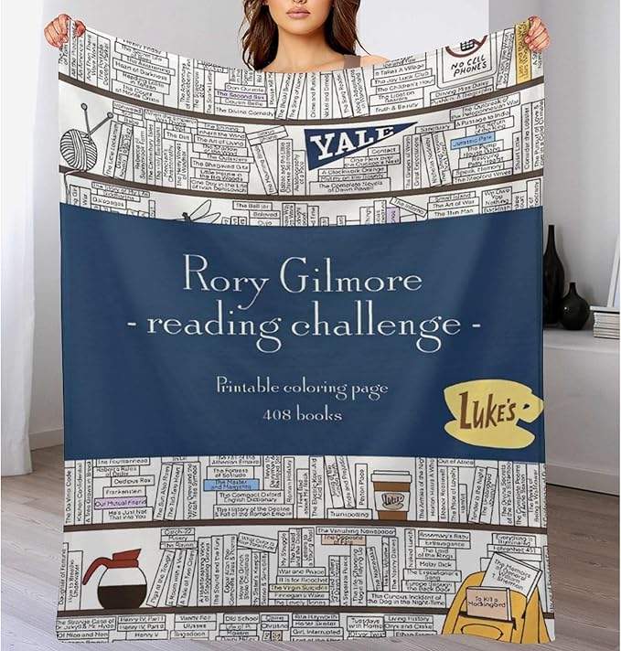 Gilmore Girls Blanket Gifts 50x40 Inch Sofa Throw Blanket Soft and Skin Friendly Living Room nap Blanket (A-002)