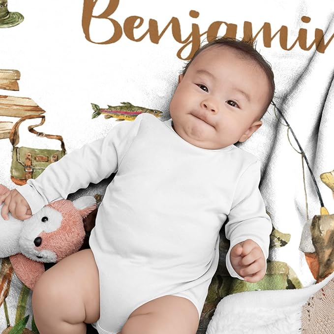 Custom Fishing Blankets and Throws,Fishing Gifts, Gifts for Fisherman,Custom Fish Blankets Fishing Gift for Man, Fish Hunter Gifts Throw Blanket, Fathers Day Fishing Gifts for Men,Queen Size-60"x80"