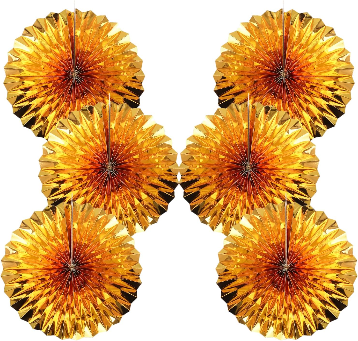 Golden Party Decorations,Engagement Party Decorations 16in,Gold Party Decor, Party Supply Decorations,Gold Wedding Decor,Anniversary Decorations 30 Color DIY Set （Golden）