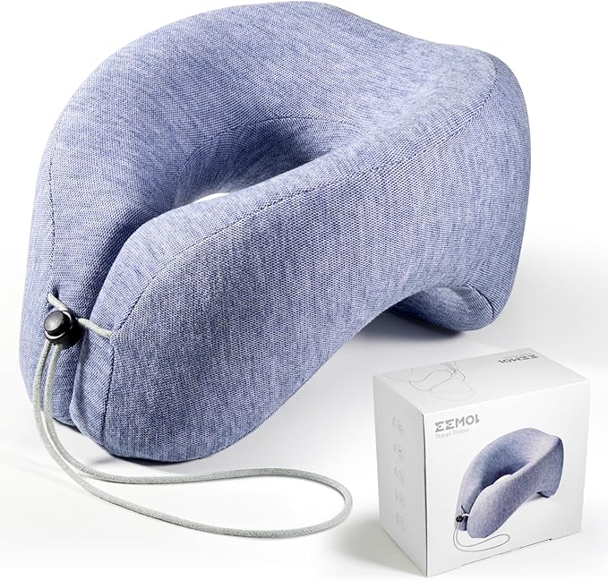 Neck Pillow-Airplane Travel-Pillows Protects The Neck 360 Degrees,Airplane Pillow for Long Flight for Pain Relief Sleeping,Best Travel-Pillows for Long Flights