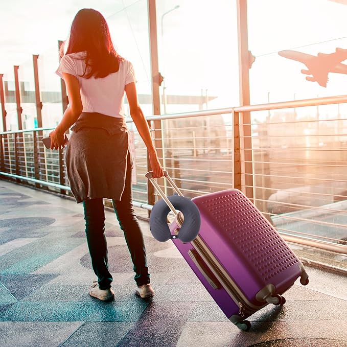 Neck Pillow Cover, Travel Neck Pillow Cover, Travel Neck Pillow Case Cover, Travel U Neck Pillow Cover, Soft and Smooth, Neck Pillow Replacement Cover (Only Pillow Covers, no Filler)