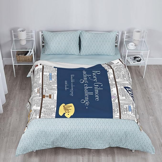 Gilmore Girls Blanket Gifts 50x40 Inch Sofa Throw Blanket Soft and Skin Friendly Living Room nap Blanket (A-002)