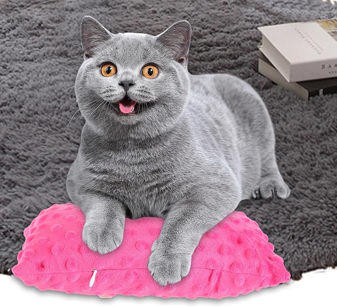 Small Pillow for Travel-Mini Travel Neck Pillows 11''*7''-Small Decorative Pillow-Tiny Pillows for Neck, Travel, Dogs, Cats