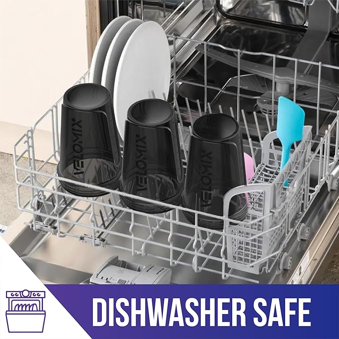 '-6 PACK- 20 OZ Protein Shaker Bottles for Protein Mixes, Shaker Cups for Protein Shakes, Small Shaker Bottle Pack, Shaker Cup, Shakers for protein Shakes (20 OZ - 6 PACK BLACK)