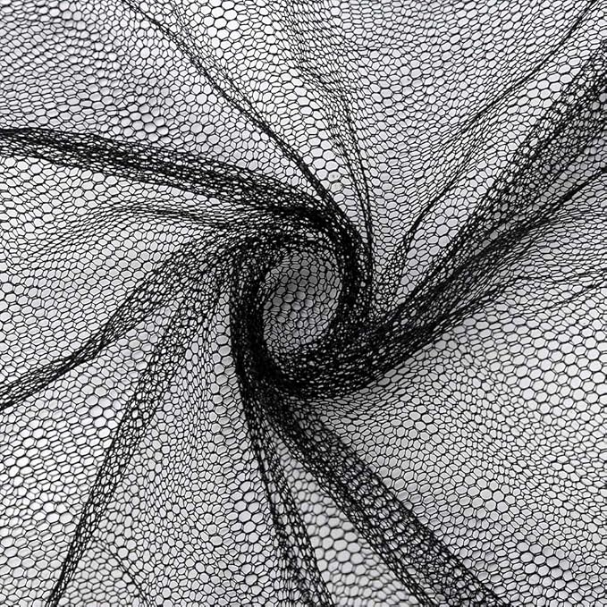 Mosquito Net Bed Canopy,4 Corner Post Curtains Bed Canopy Elegant Mosquito Net Set,Screen Netting Canopy Curtains,4 Corner Post Bed Canopy Mosquito Net Full Queen King Size Bedding(Black)