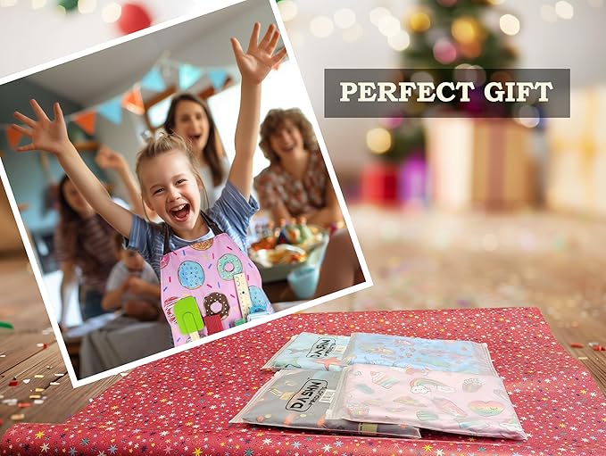 Kids Apron - cooking, gardening, artist, painting, cleaning, baking, pottery, chef, kitchen - gift boys, girls