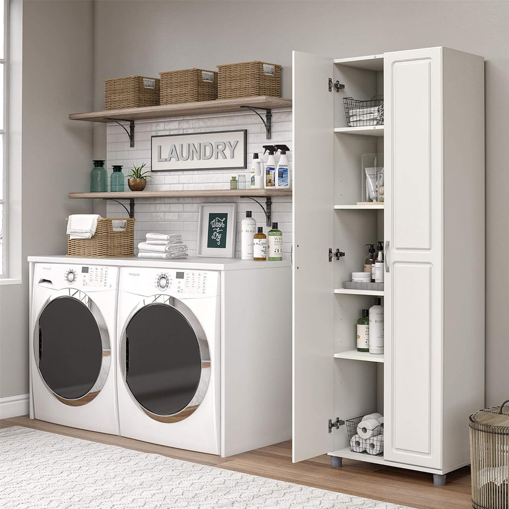 SystemBuild Evolution Kendall 24" Utility Storage Cabinet - White