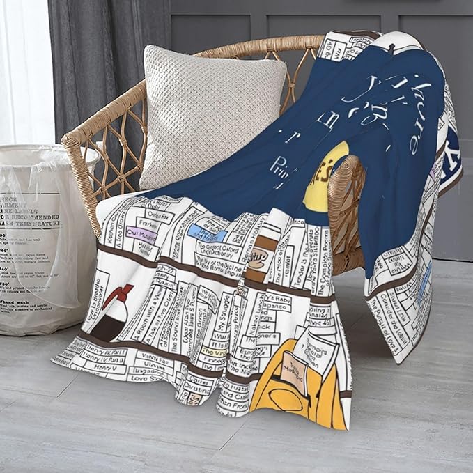 Gilmore Girls Blanket Gifts 50x40 Inch Sofa Throw Blanket Soft and Skin Friendly Living Room nap Blanket (A-002)