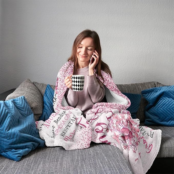 Abuela Gifts, Regalos para Abuela, Grandma Gifts in Spanish, Gigi Gifts for Grandma, Grandma Gift Ideas, Grandma Birthday Gifts, Grandmother Gift, Abuelita Gift, Gift for Abuela Blanket 60"x50"