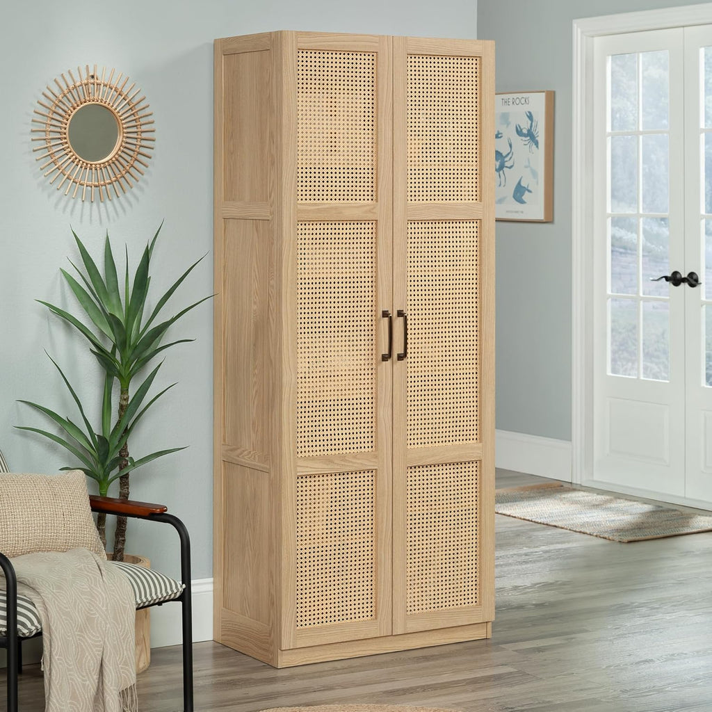Sauder Miscellaneous Storage Cabinet, Harmony Ash Finish