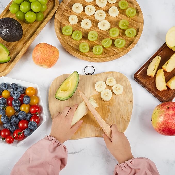 Kids Cooking & Baking Sets Real Little Chef Cooking Utensils Kitchen Set Gifts for Girls Boys Juniors with Utensils Cutting Board Kids Safe Knife Rolling Pin Apron Carrying Basket (Mint Green)